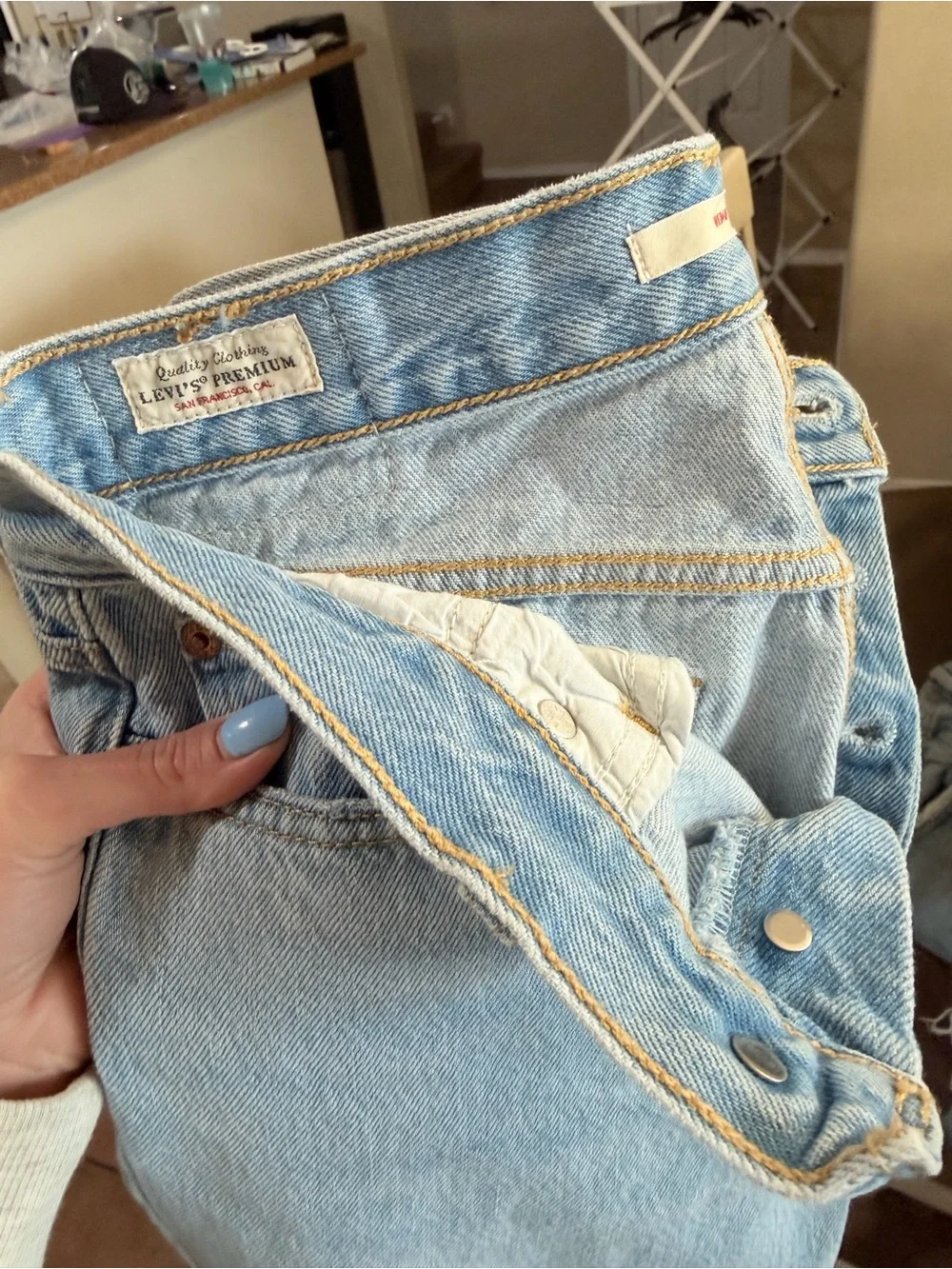 Levi's Light Blue Women’s Wedgie Jeans -